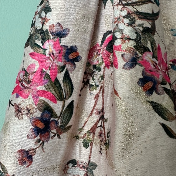 Ted Baker London Charbel Blossom Jacquard Skirt. - Picture 3 of 9